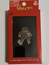 Metazoo Bigfoot Pin + Promo Card Set 1st Edition Pin Set In Hand - Fast Ship
