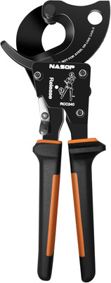 Compact Heavy Duty Ratcheting Cable Cutter for 300MCM Copper 600MCM Aluminum (24