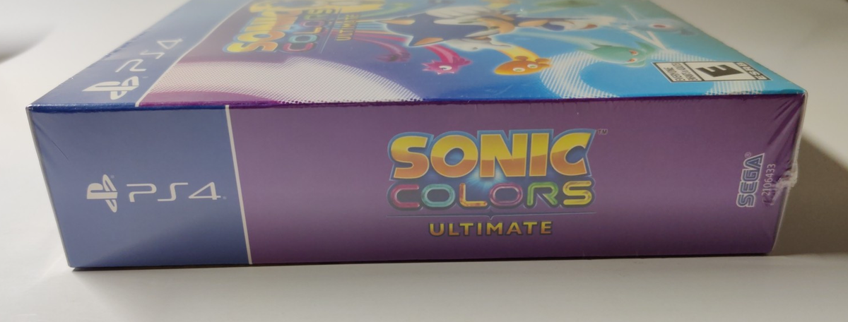 Sonic Colours Ultimate Sur PS4 - Neuf Sous Blister - Jeu Plateforme