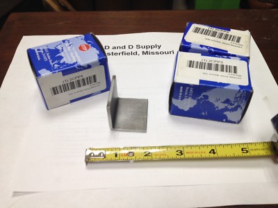 PBC Linear PAC2244, Rail System Angle Bracket, 1.25'' L, 1.50'' W, 1.25'' H 