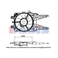 LüFter MotorküHlung Passend FüR Fiat Punto 088077N