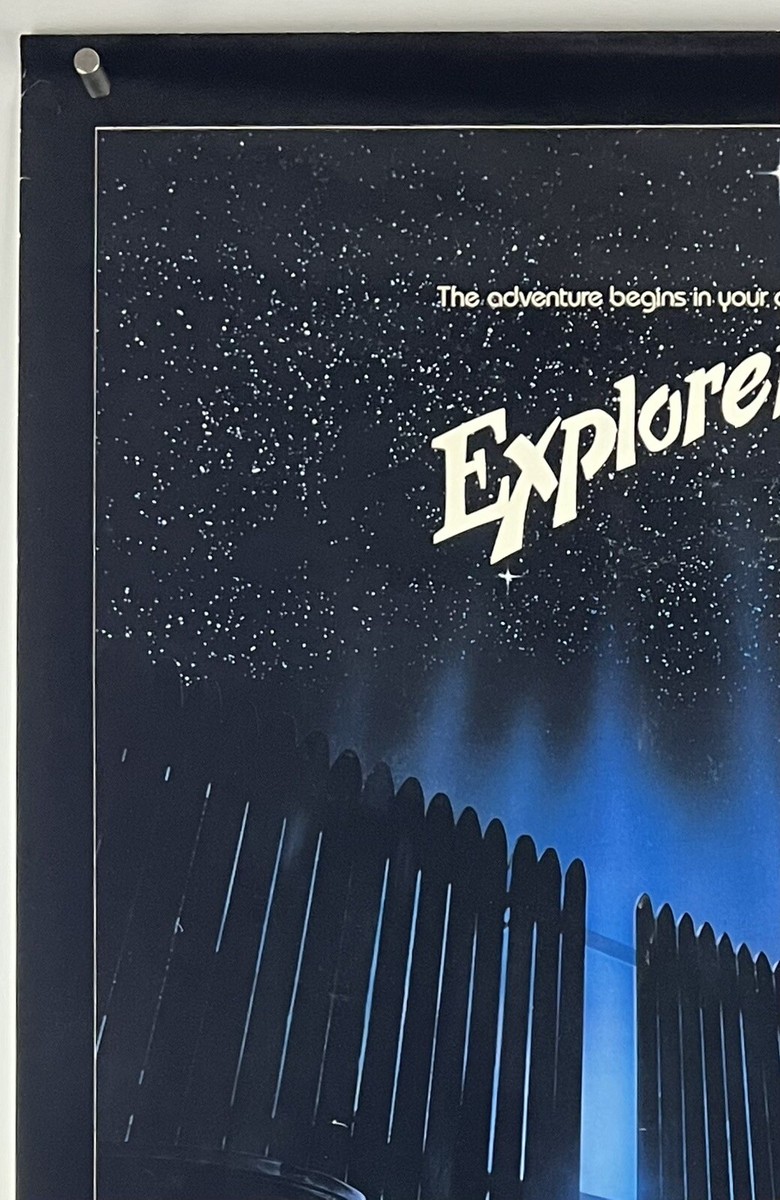 EXPLORERS Movie Poster (VeryFine-) One Sheet 1985 Rolled Sci-Fi