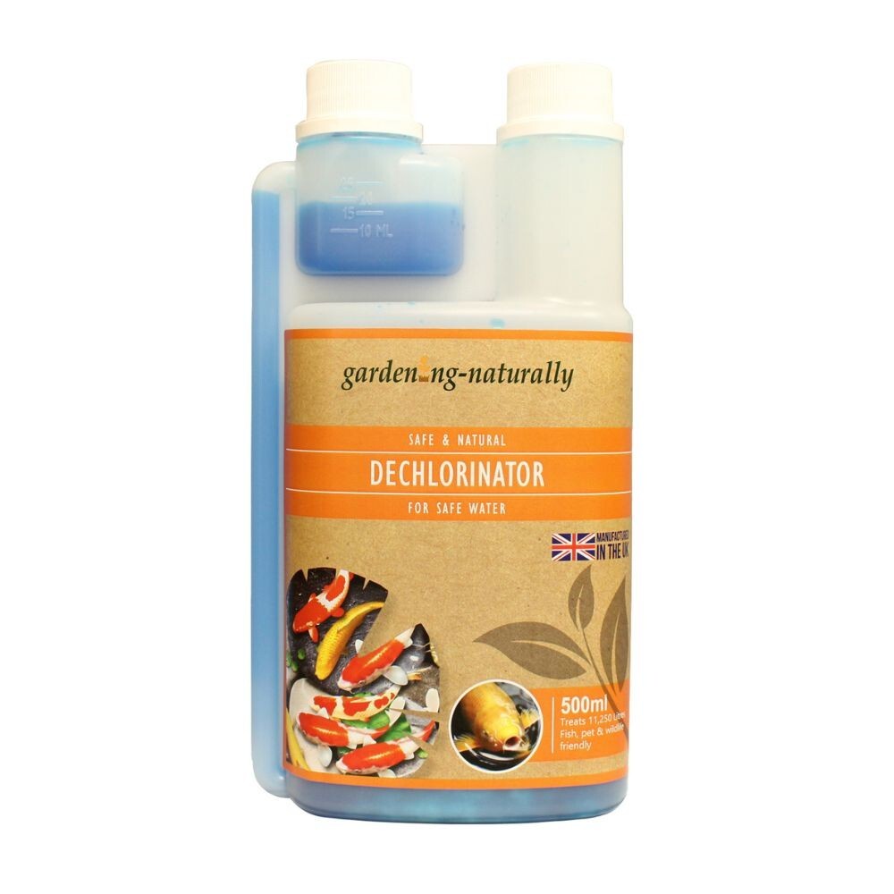 Pond Water Dechlorinator Safe Natural Clean Treatment 500ml