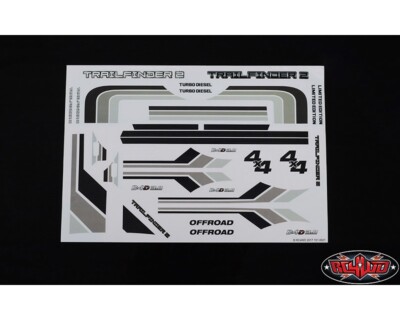 RC4WD Complete Graphic Decal Set for Mojave II 2/4 Door Body RC4ZB0140 