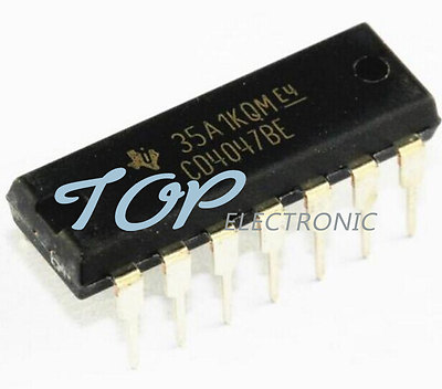 CD4047BE Monostable / Astable Multivibrator, CD4047, 3V To 18v Dip 14