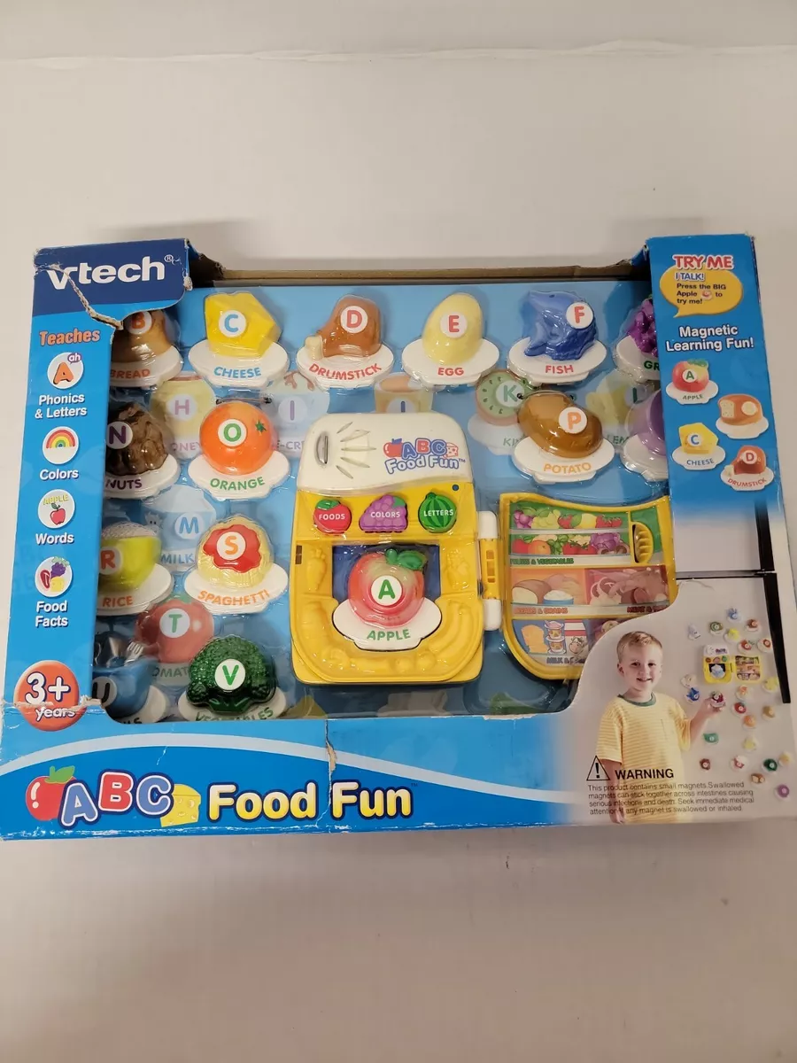 VTech ABC Food Fun Magnetic Learning Phonics Letters Colors