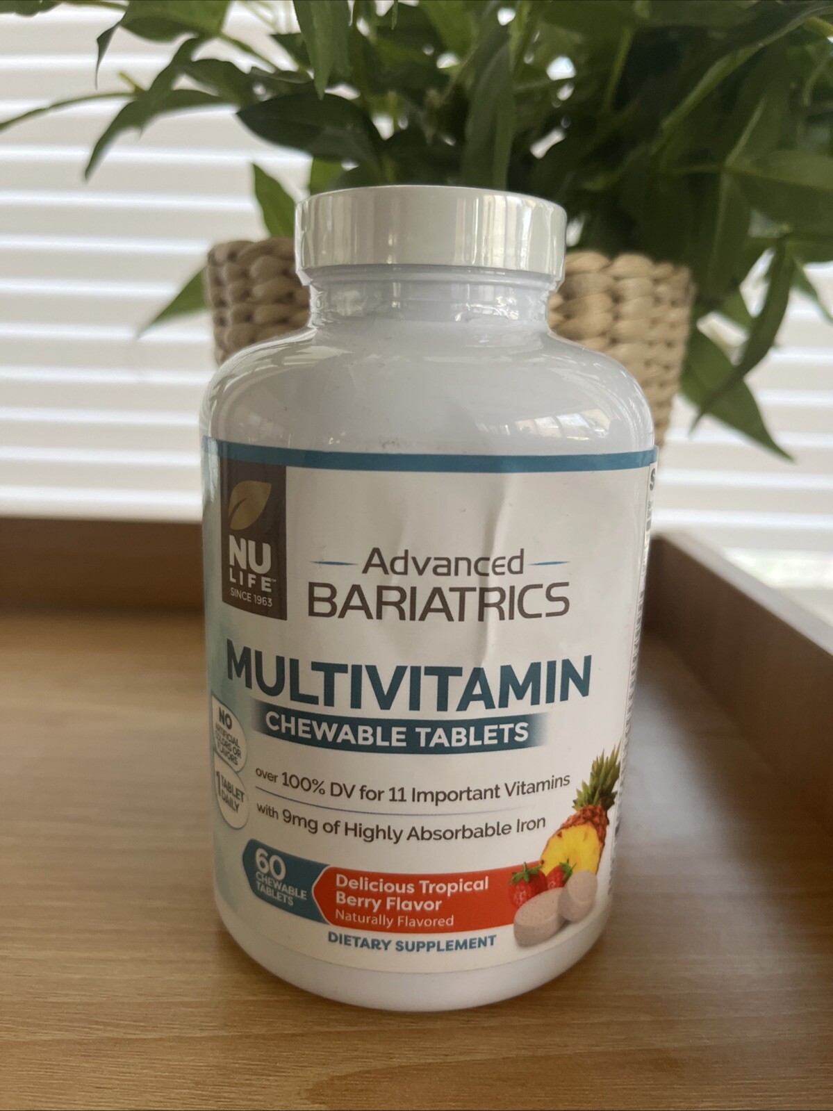 Nu-Life Advanced Bariatrics Multivitamin Chewable Tablets, Bariatric Mulivitamin