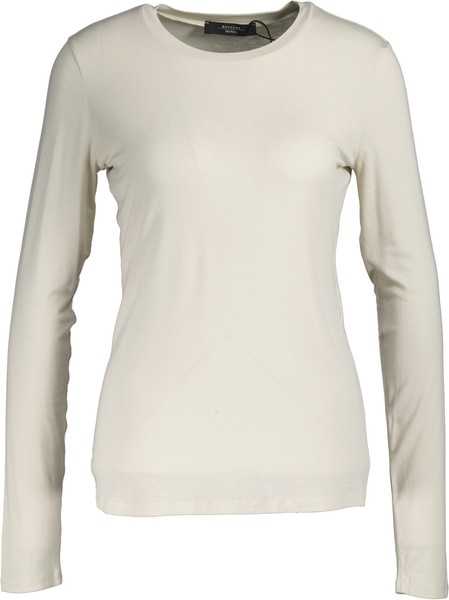 Neu ! Weekend Max Mara Damen Langarmshirt Beige Gr. L-image