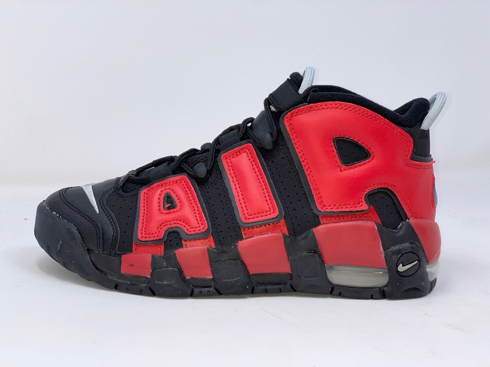 Nike Air More Uptempo Split 'USA' Black Sneakers, Size 7Y / 8.5W BNIB DM0017-001