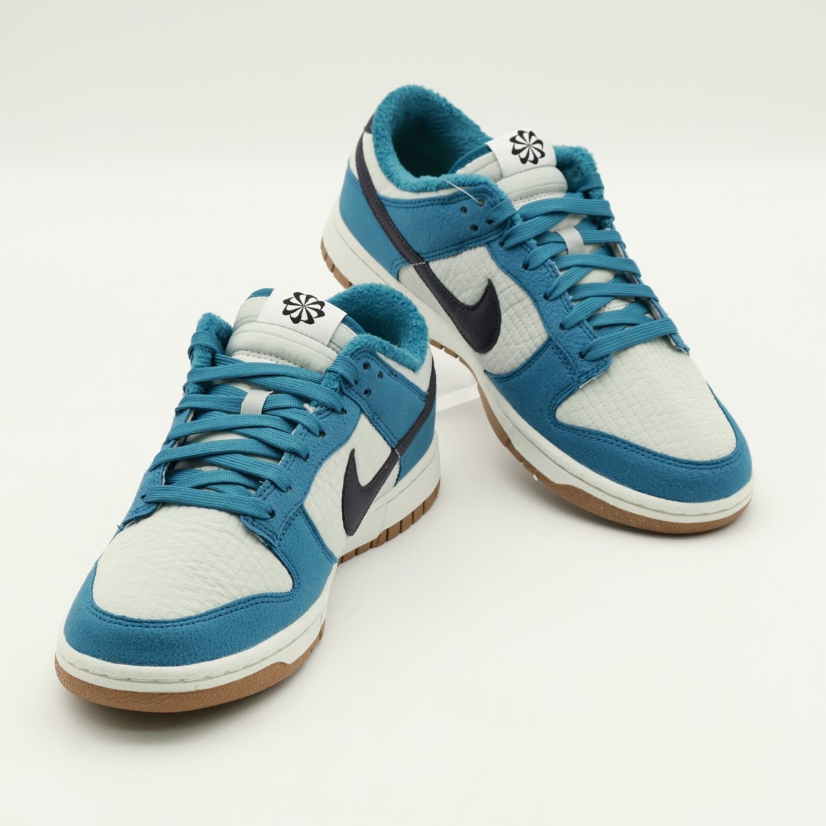 NIKE DUNK LOW SE NATURE RIFT BLUE MEN\'S SNEAKERS, SIZE 10.5 Size 7 - Nike Dunk Low SE Next Nature Rift Blue/Gray Fog  main image 4
