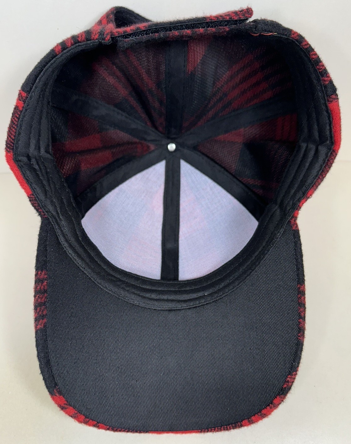 Checkered Blank Hat Lumberjack Checked Pattern Re… - image 7