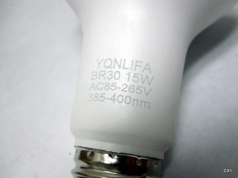 4 Pack UV LED Blacklight Bulbs 15W Black Light Bulbs - Image 4 of 4