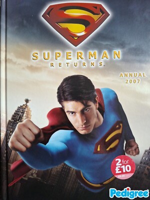 SUPERMAN RETURNS ANNUAL 2007 Brand New Unread MINT CONDITION £4.99 With Free P&P