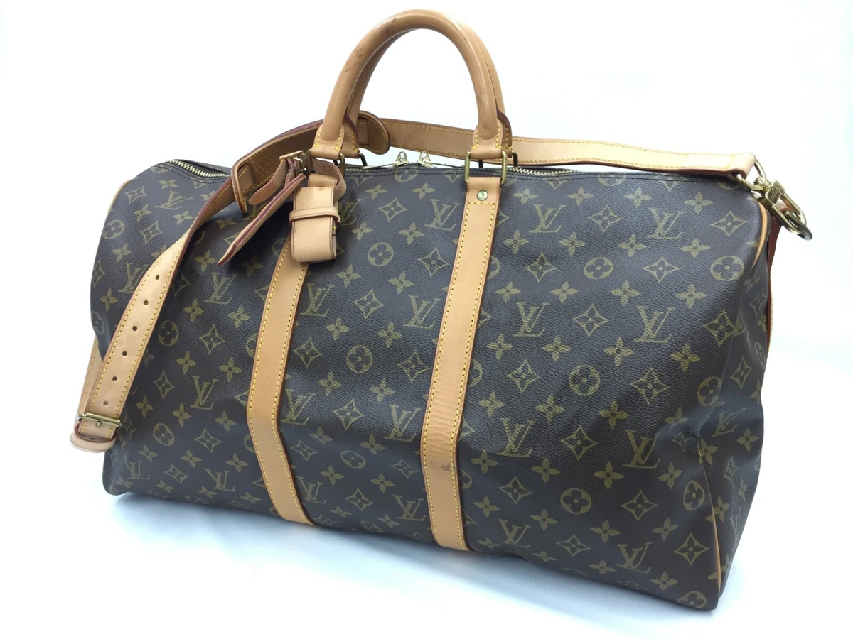 Louis Vuitton Leather Bandouliere Keepall Travel Shoulder Strap