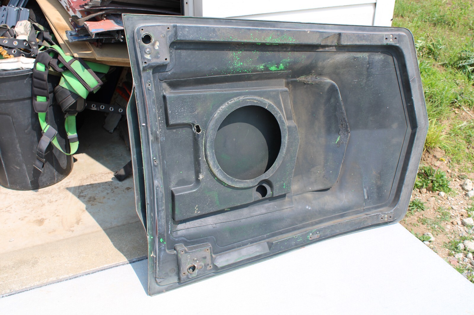 1968 1969 Corvette General Motors Original Factory L-88 Black Fiberglass Hood