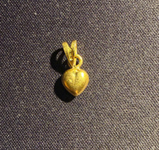 Ciondolo Pendente Charm in ORO Giallo 18 kt 750 -  cuore