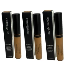 3 BareMinerals Original Liquid Mineral Concealer Tan 4N Full Size 0.2 oz