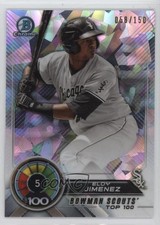 2018 Bowman Scouts' Top 100 Atomic Refractor 58/150 Eloy Jimenez #BTP-5 3hd