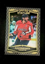 2023-24 Upper Deck Stature Alex Ovechkin Black Parallel #5/10 