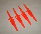 G.I. JOE (1993) GHOSTSTRIKER X-16 ~ (4) MISSILES ~ COMBAT JET PARTS MISSILE