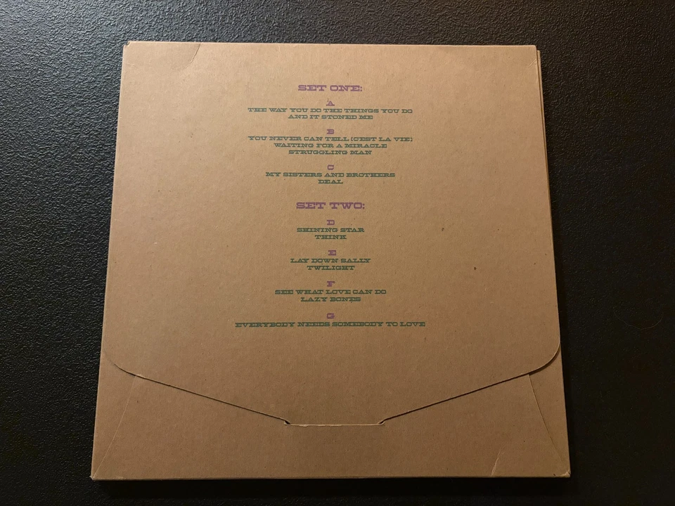 JERRY GARCIA BAND Electric On the Eel August 10th 1991 4LP grateful dead EX LIVE - Image 2 of 4