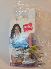 Hanes Women's Pure Comfort Briefs 6 Pack Assorted Organic Cotton Size 9/2XL