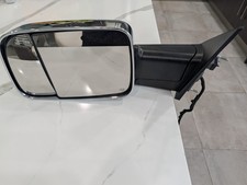 Dodge Ram 1500 Chrome Factory Tow Mirrors Driverleft Oem Mopar 68276479ad