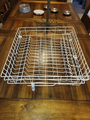 99001454 Maytag Dishwasher White Upper Rack THREE RUST SPOTS