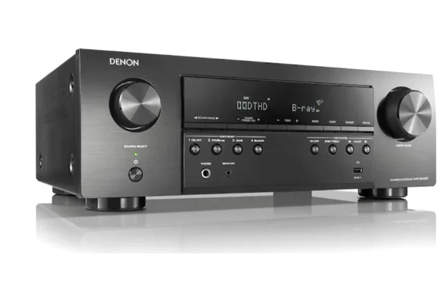 Denon AVR-S540BT 5.2-Ch 4K Ultra HD HDR Compatible A/V Receiver Surround Home - Image 4 of 4