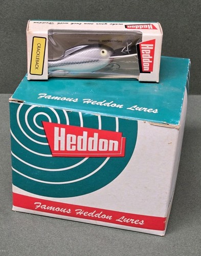 Vintage Heddon Crackleback 3/8 Oz - HÄNDLERBOX!!! NEUWERTIG!!! ANSEHEN!!