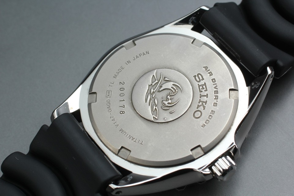 [Quasi come nuovo] Orologio al quarzo solare da uomo Seiko Air Diver ...