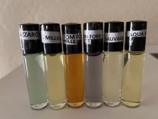Body Oils for Men  Women 100 Pure Uncut Fragrances 1/3 Oz Roller 2 Bottles