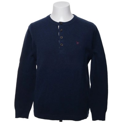 John Partridge, Strickpullover, Größe: M, Blau, Nylon/Wolle, Herren #3Nc