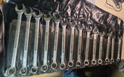 #ad Vintage Sears Craftsman 14pc Combination Wrench Set 944964 11 4quot; 3 8quot; $149.99