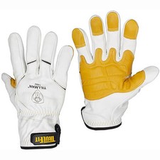 Tillman 1493 TrueFit Top Grain Goatskin TIG Gloves, Unlined, Padded Palm, Medium