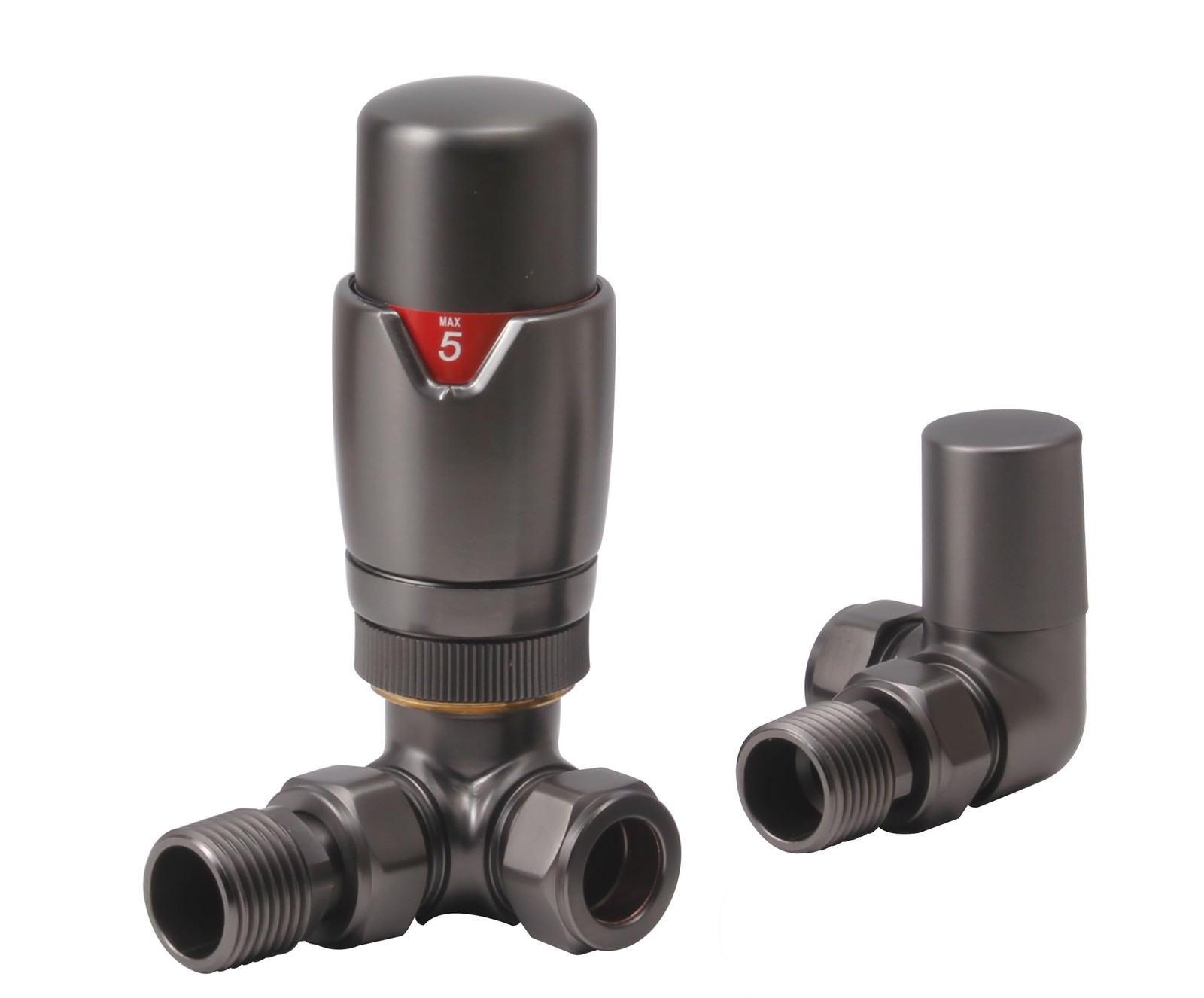 Thermostatic Radiator Valves and Corner Lockshield Valve - Classy and Modern Des