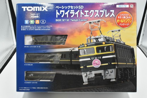 Juego básico TOMIX N gauge SD Twilight Express 90172 modelo ferrocarril introducción | Zustand: New