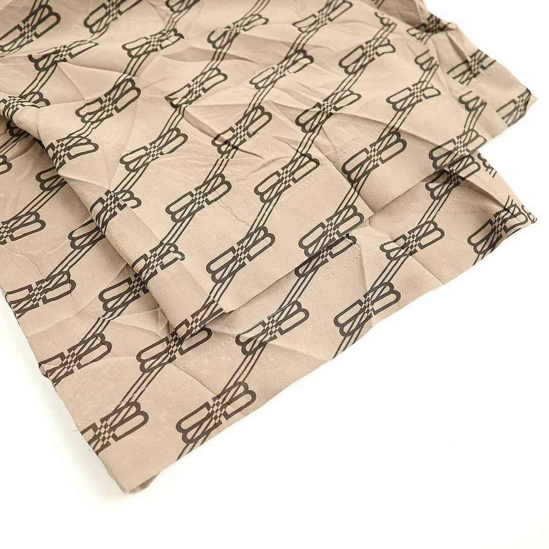 BALENCIAGA 22SS HOME WEAR Monogram Pajama Pants 659026 TML35 Brown Used MESC-0 thumbnail 4
