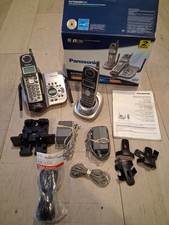 Panasonic KX-TG5632M 5.8GHz 2 Handsets Digital Cordless Phone Answering Machine