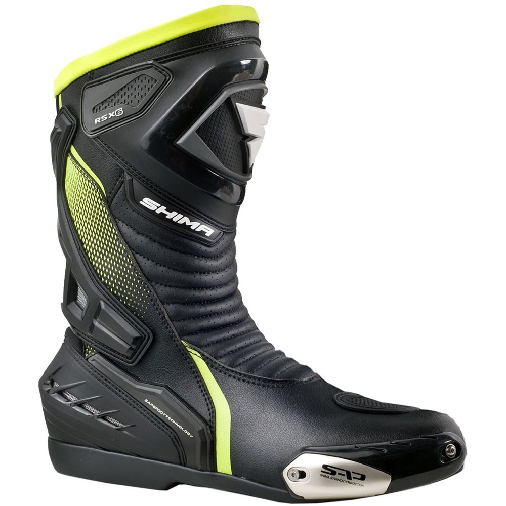 Двигатель Schuhe Motorrad Herren Shima RSX6 RSX6MENFLUO41 Шварц-Селадонгрюн 43990₽