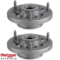 2X FederbeinstüTzlager Metzger 6490415 2 Domlager Federbeinlager Hinten