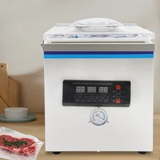 360W Chamber Vacuum Sealing Packing Machine Commercial Vacuum Sealer DZ-260C US！