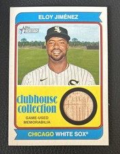 2023 Topps Heritage #CCR-EJ Eloy Jiménez Clubhouse Collection Relics