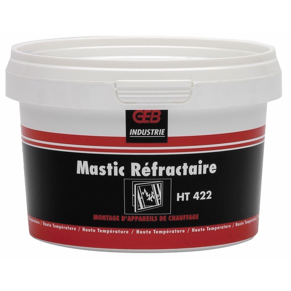 Mastic réfractaire GEB 103473 : réparer un joint usé pour stopper les fuites de gaz