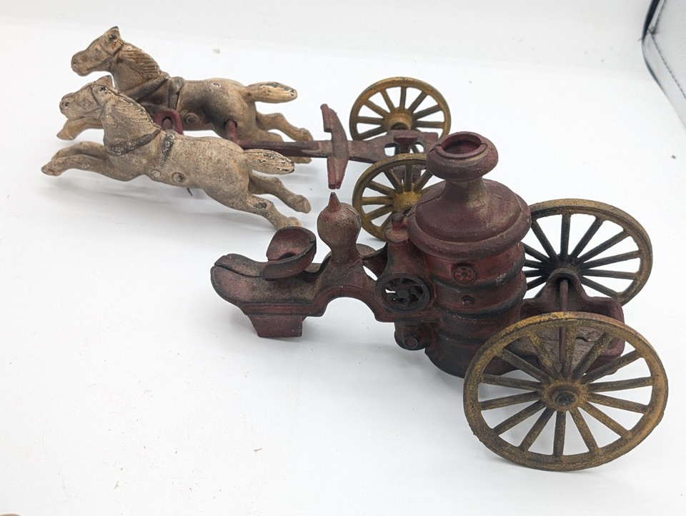 Camion De Pompier Vintage – Hubley Ou Kenton – Collection échelle 1/43