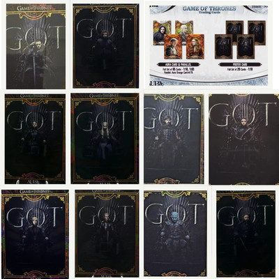 Game Of Thrones Throne Poster Card -Pick Your Card -2025 Kakawow Aura GOT AQY-HB