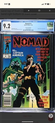 Marvel Nomad #1 (1990) Newsstand Edition CGC 9.2