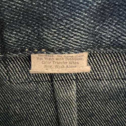 70s 80s Vintage Levis Orange Tab Jeans Womens 18 High Rise Straight Blue - Picture 13 of 14