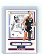 2025 Panini Donruss WNBA A'ja Wilson #11 Gold Press Proof Franchise Features