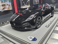BBR 1/18 Maserati GranTurismo Folgore Nero Assoluto Black to 30 pieces Model